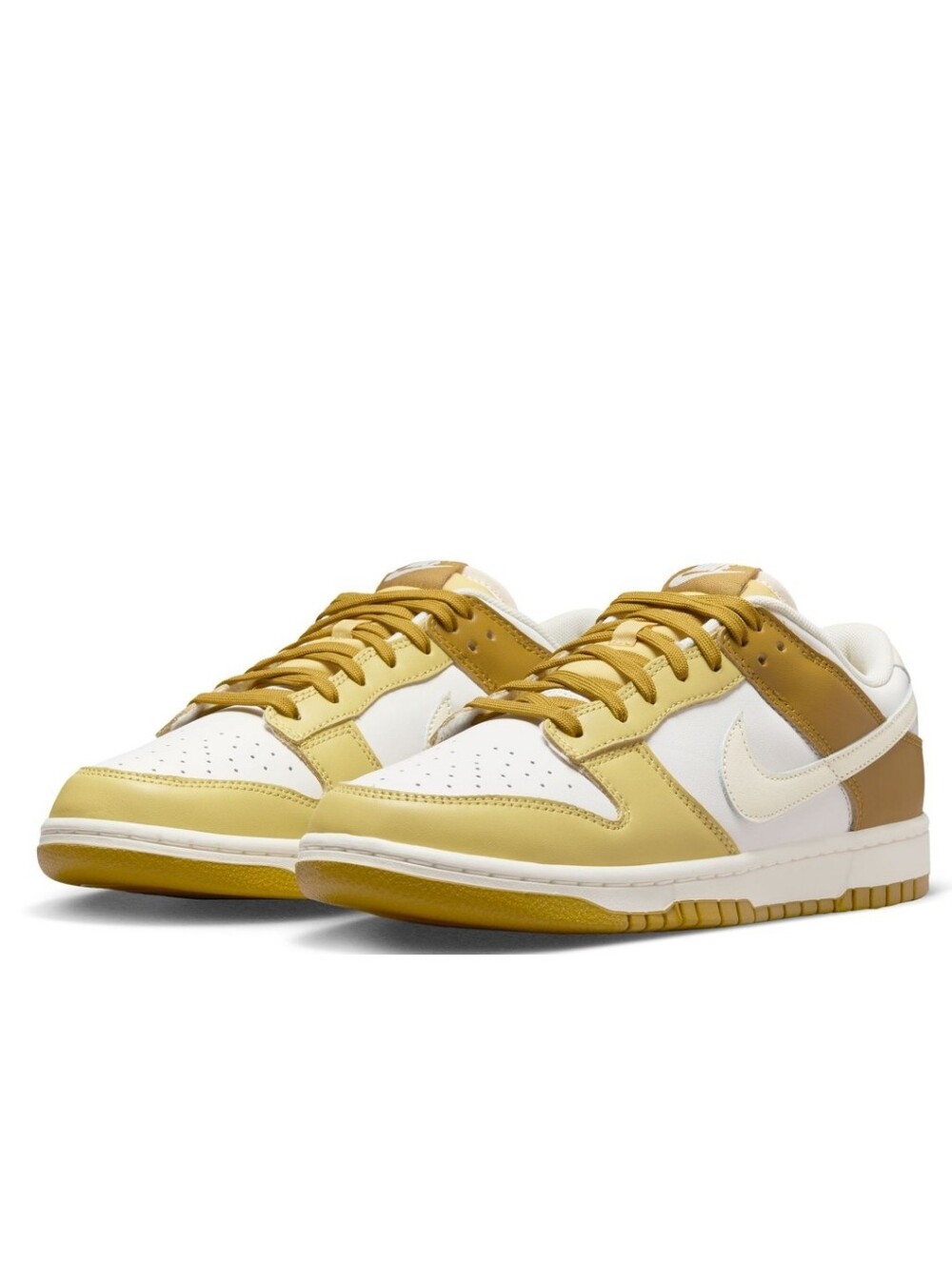 Nike Dunk Low Retro Bronzine/Coconut Milk Leather Low Top Sneaker FZ4042-716